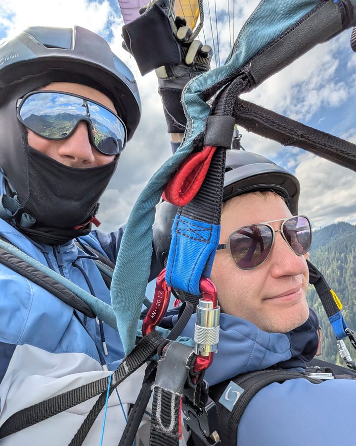 Tadas in the air